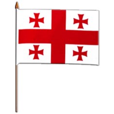 საქართველოს დროშა, ხელში დასაჭერი