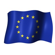 ევროკავშირის დროშა,პოლიესტერნ (100x150 სმ.)