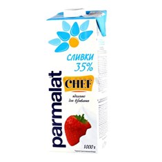 ნაღები Parmalat, 35%, 1ლ.