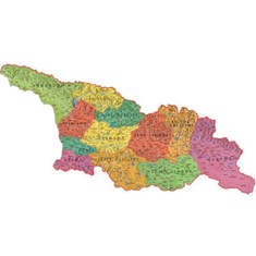 საქართველოს რეგიონების რუკა