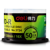 დისკი DVD-R Deli 50 ცალი 4.7GB