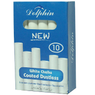 ცარცი, თეთრი 10 ცალი