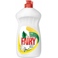 ჭურჭლის სარეცხი საშუალება, FAIRY, ლიმონი, 450მლ.