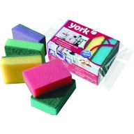 ჭურჭლის სარეცხი ღრუბელი YORK, 5 ცალი (10x7x2.9სმ)