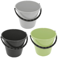 სათლი მრგვალი პლასტიკური 10 ლიტრი