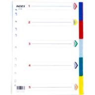 დივაიდერი A4 1-5/ფერები MF912934