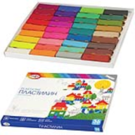 პლასტელინი 720გრ. 36 ფერი
