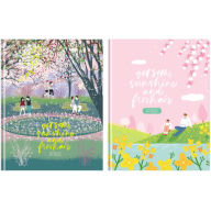 ბლოკნოტი А5 80 ფურცელი უჯრა (10254)