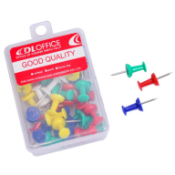 ჭიკარტი ლურსმანი, ფერადი, მრგვალი თავით (DINGLI DL321)