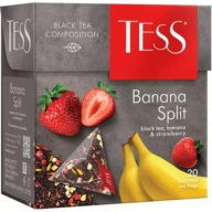 ჩაი TESS, ბანანით, 1.8გრ, 20 პაკეტი