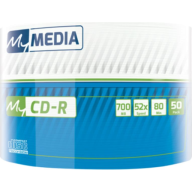 დისკი CD-R 50 ცალი My Media 700MB