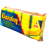ჭურჭლის სარეცხი ღრუბელი, GARDEN, 5 ცალი