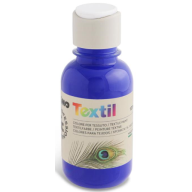 აკრილის საღებავი ტექსტილის 125მლ ფერი ultramarine blue
