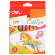 პასტელი ზეთოვანი 18 ცალი Deli (EC20210)