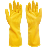 რეზინის ხელთათმანი LATEX GLOVES M