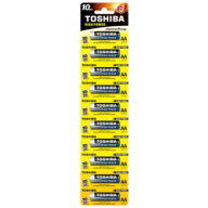 ელემენტი AA Toshiba 10 ცალი