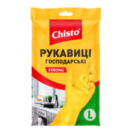 ლატექსის ხელთათმანი L ზომა, CHISTO