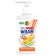 თხევადი საპონი დოზატორით, PRO WASH, 470მლ