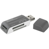 ბარათის წამკითხველი USB 2.0 HIGH SPEED