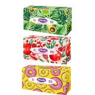 ხელსახოცი, მუყაოს ყუთში PLUSHE, 100 ცალი