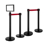 მეტალის ბარიერი შავი 2001515