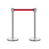 მეტალის ბარიერი ვერცხლისფერი