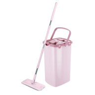 FLORA F400 კომპლ. ვედრო იატაკის მოსაწმ. საწურით +ტილო+იატაკის ჯოხი